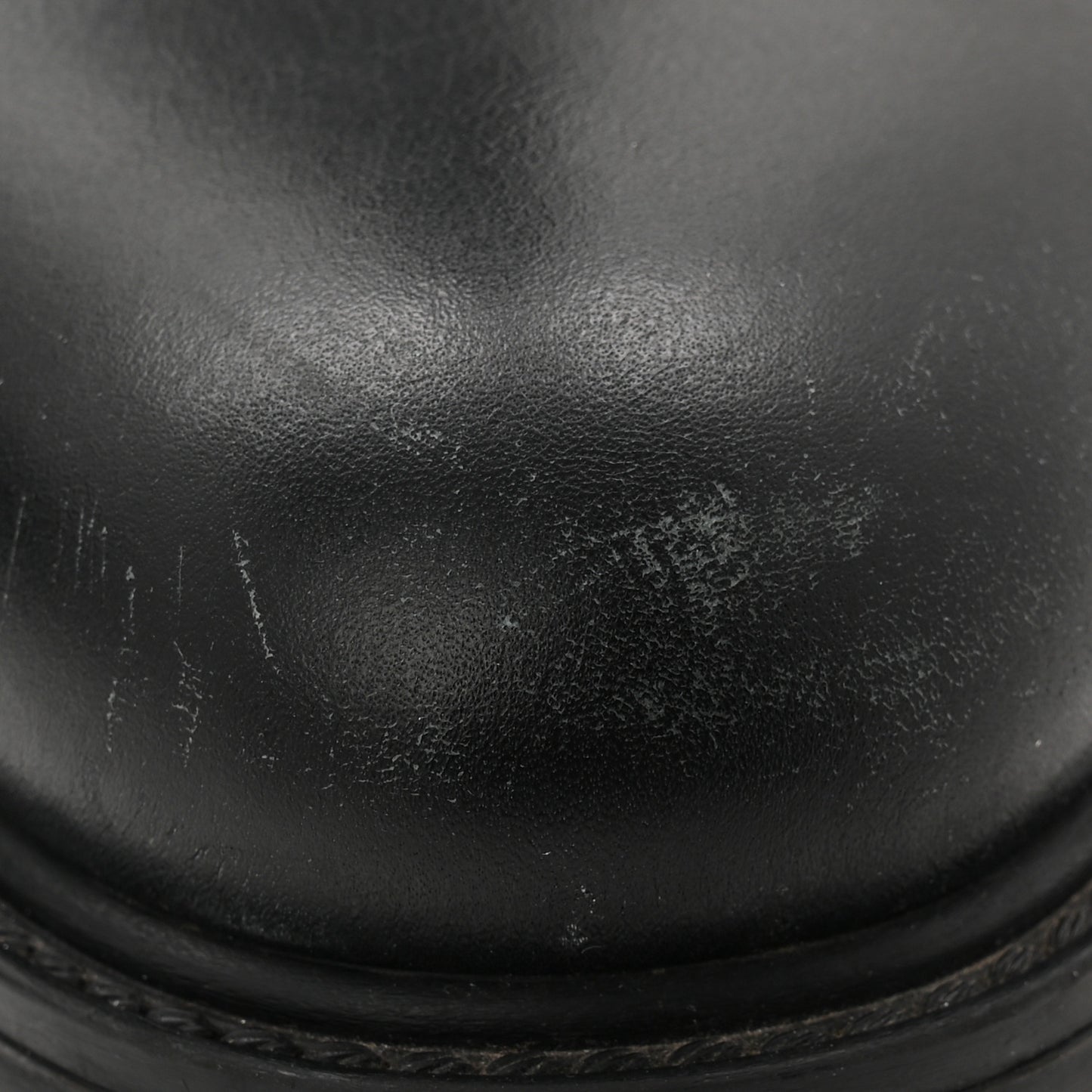 Microguccissima Knee High Riding Boots 40.5 Black