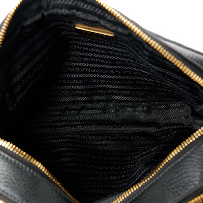 Prada Vitello Phenix Camera Bag Black 5 of 11