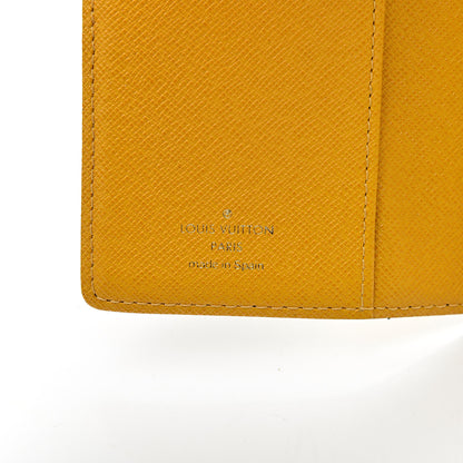 Louis Vuitton Monogram Groom Small Ring Agenda Cover Yellow 6 of 8