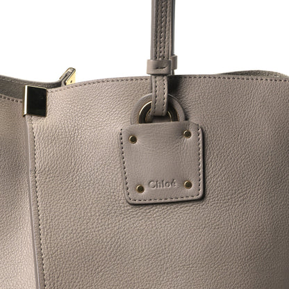 Chloe Smooth Calfskin Medium Vick Tote Motty Grey 5 of 5