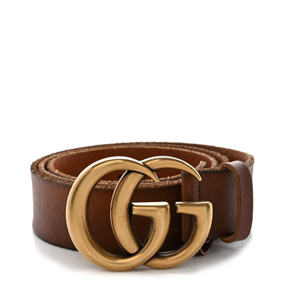 Gucci Faded Calfskin Double G 40mm Belt 95 38 Cuir 1 of 6