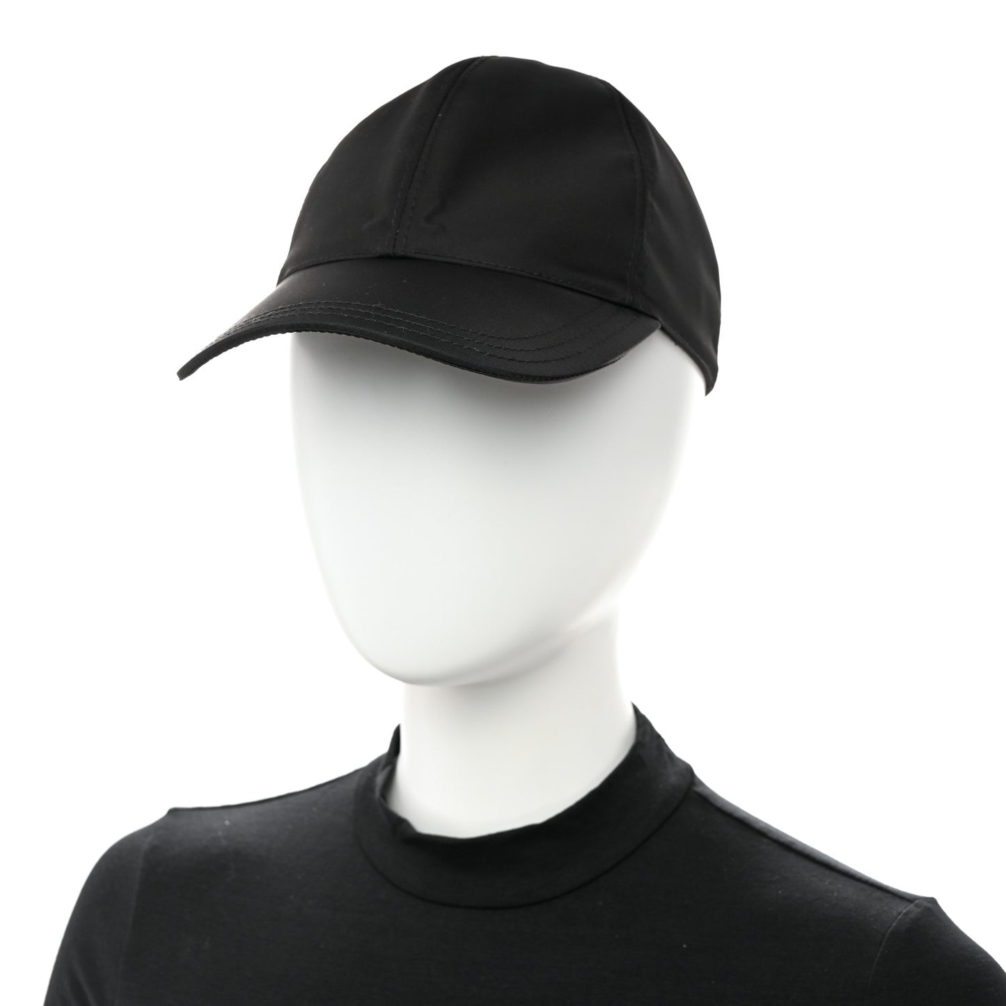 Re-Nylon Womens Baseball Cap S Black