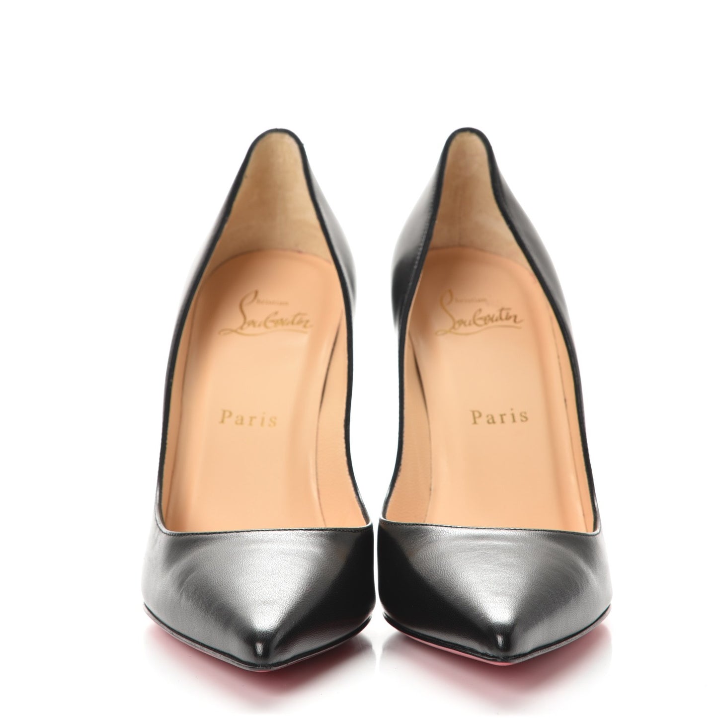 Shiny Nappa Apostrophy 100 Pumps 37.5 Black