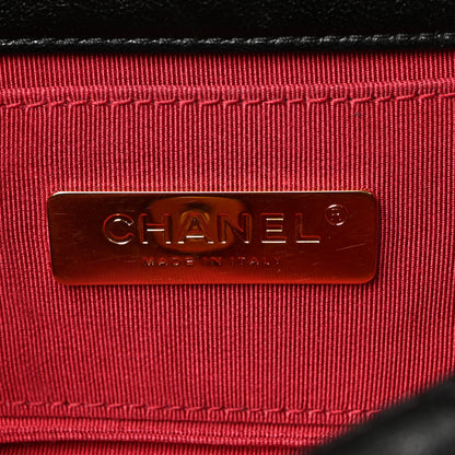 Chanel Goatskin Quilted Chanel 19 Waist Bag Black 6 of 10