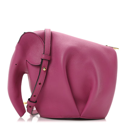 Loewe Calfskin Mini Elephant Crossbody Bag Fuchsia 1 of 9
