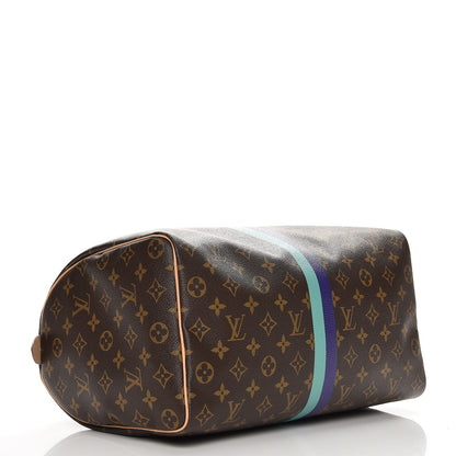 Louis Vuitton Monogram My LV Heritage Speedy 35 Vert Clair Violet 4 of 8