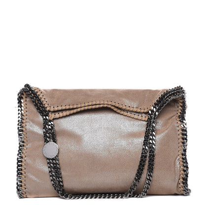 Stella McCartney Shaggy Deer Small Falabella Tote Taupe 1 of 9