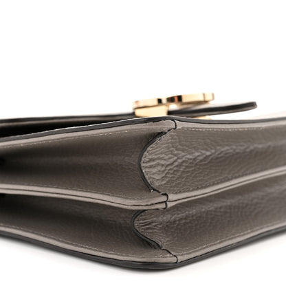Gucci Dollar Calfskin Small Interlocking G Shoulder Bag Loess 9 of 10