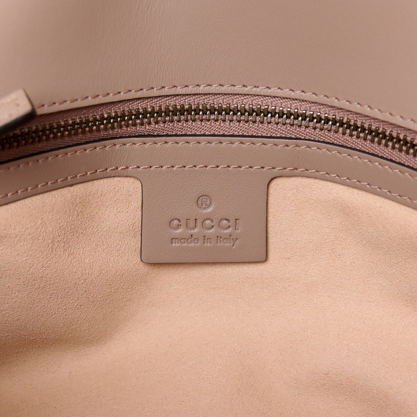 Calfskin Matelasse Small GG Marmont Shoulder Bag Porcelain Rose