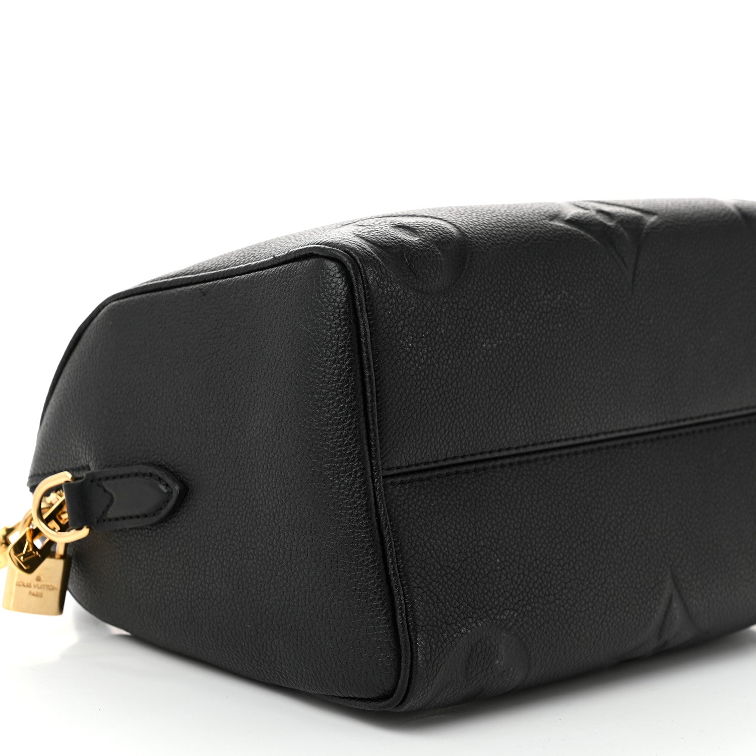 Louis Vuitton Empreinte Monogram Giant Speedy Bandouliere 25 Black 8 of 10
