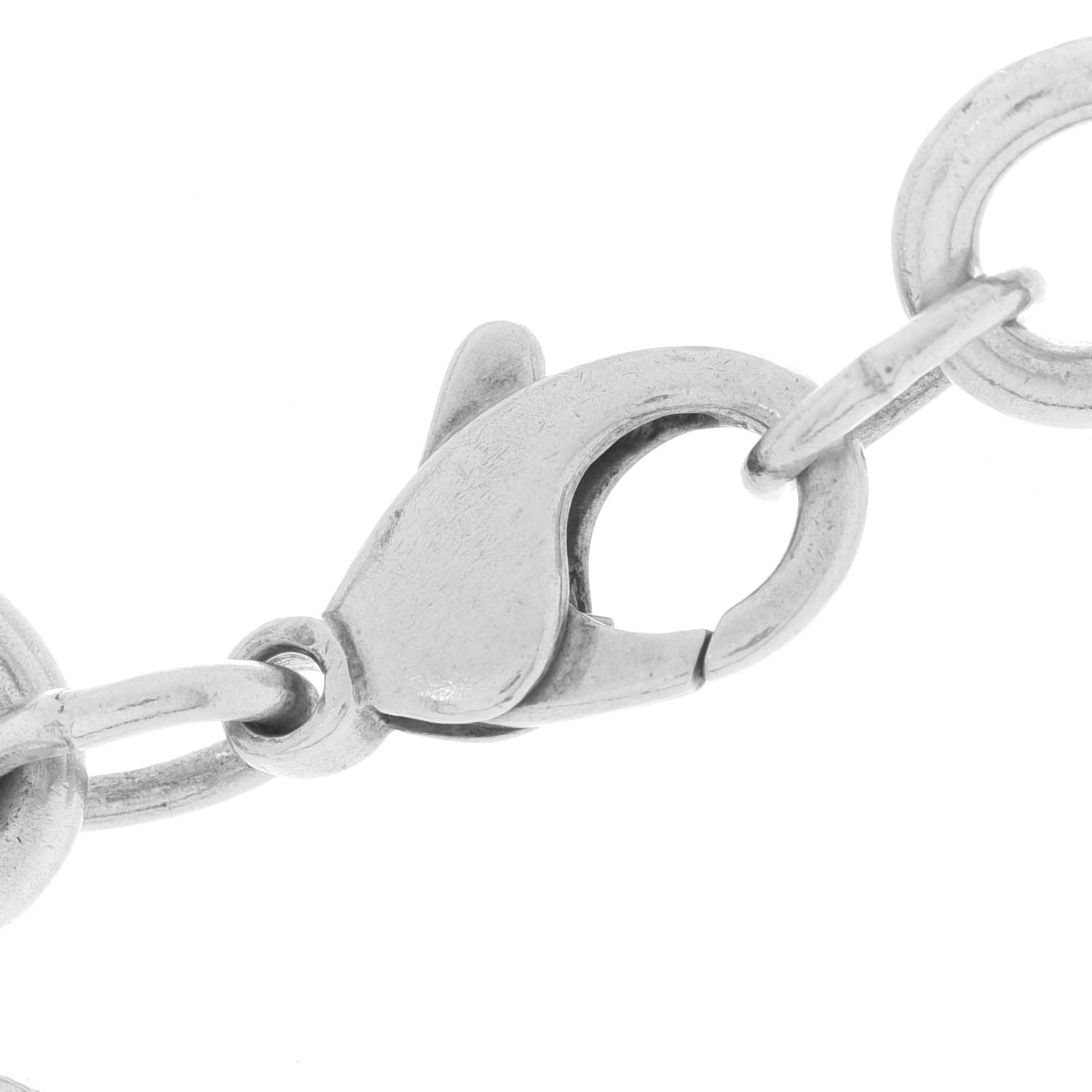 Tiffany Sterling Silver Heart Tag Charm Bracelet 5 of 5