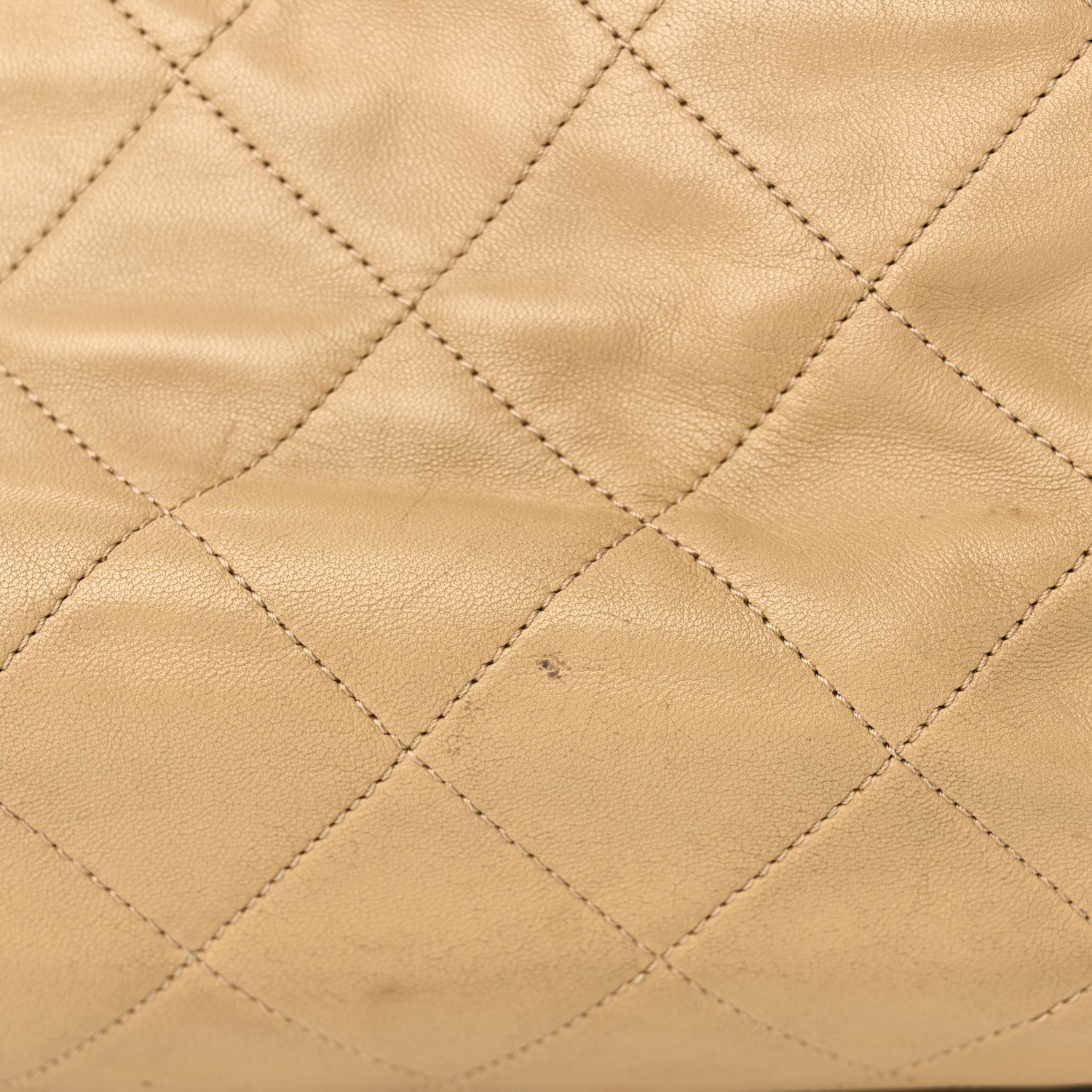 Chanel Lambskin Quilted Large CC Shopping Tote Black Rose Clair 12 of 14