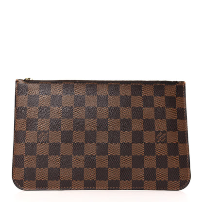 Louis Vuitton Damier Ebene Neverfull MM GM Pochette 1 of 6