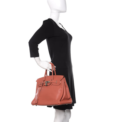 Hermes Swift Birkin 35 Rosy 2 of 10