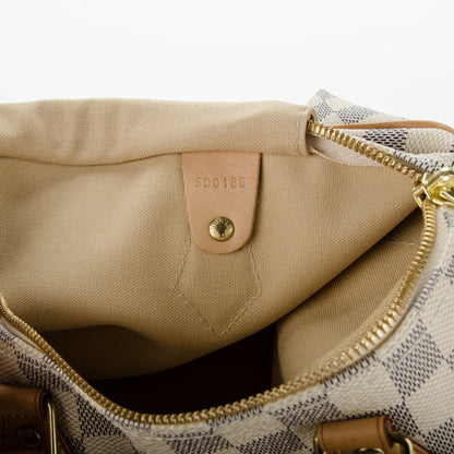 Louis Vuitton Damier Azur Speedy Bandouliere 30 9 of 9