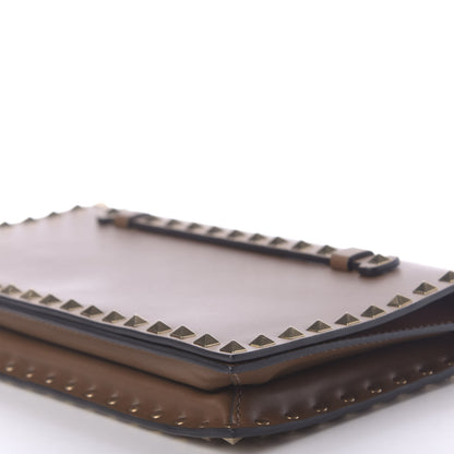 Valentino Garavani Nappa Rockstud Wristlet Clutch Taupe 7 of 11