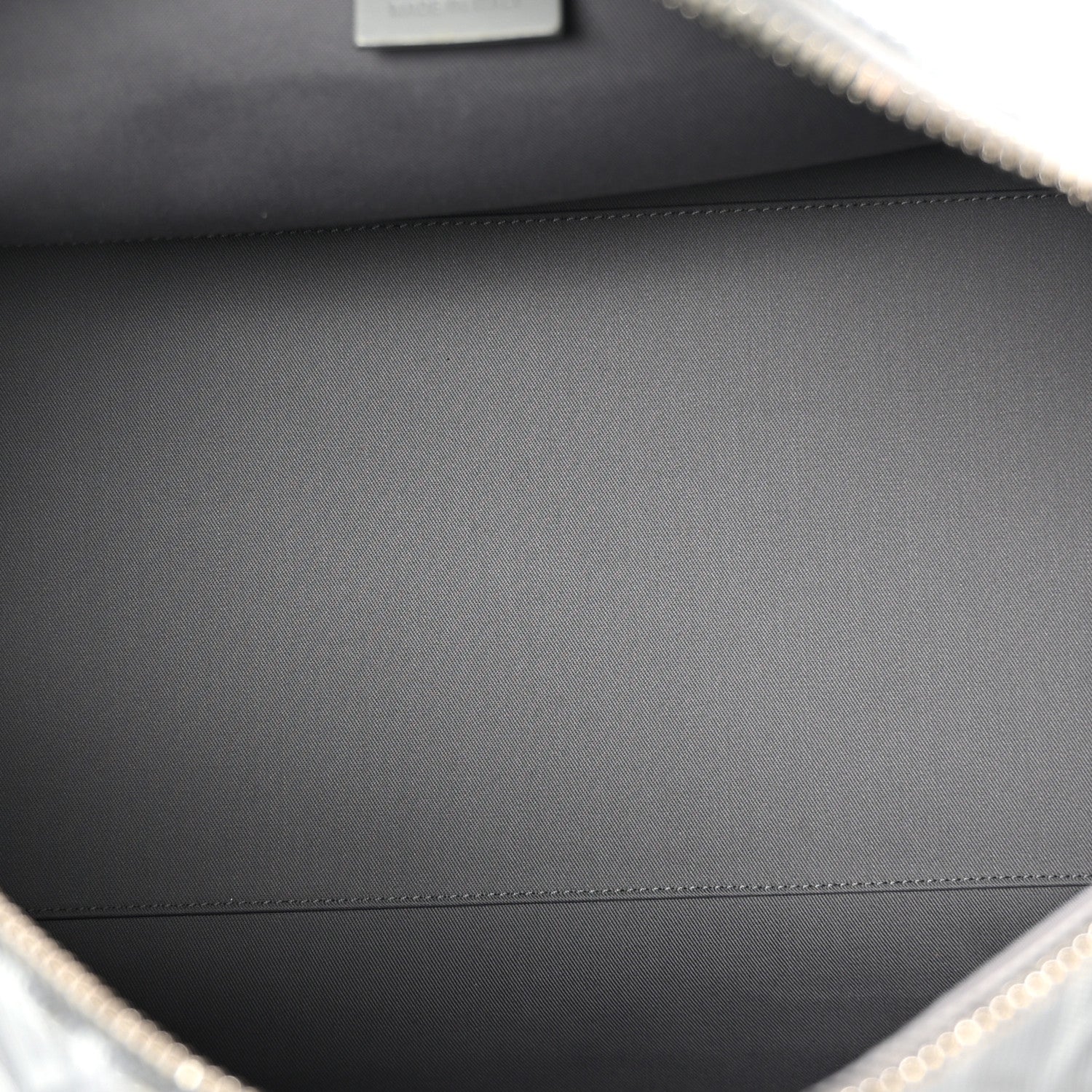 Christian Dior Coated Canvas CD Diamond Lingot 50 Bag Grey 4 of 11