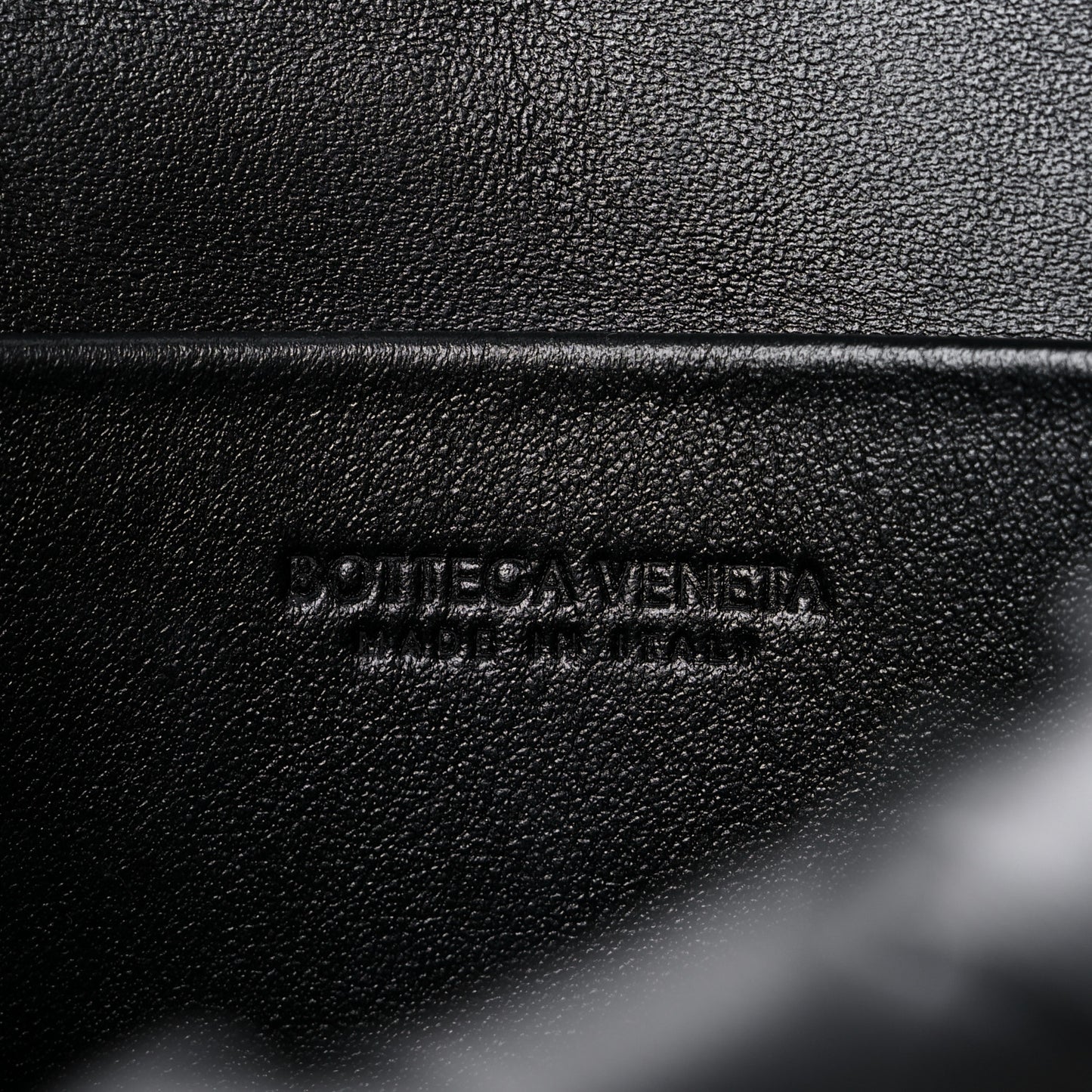 Nappa Intrecciato Mini Loop Camera Bag Black