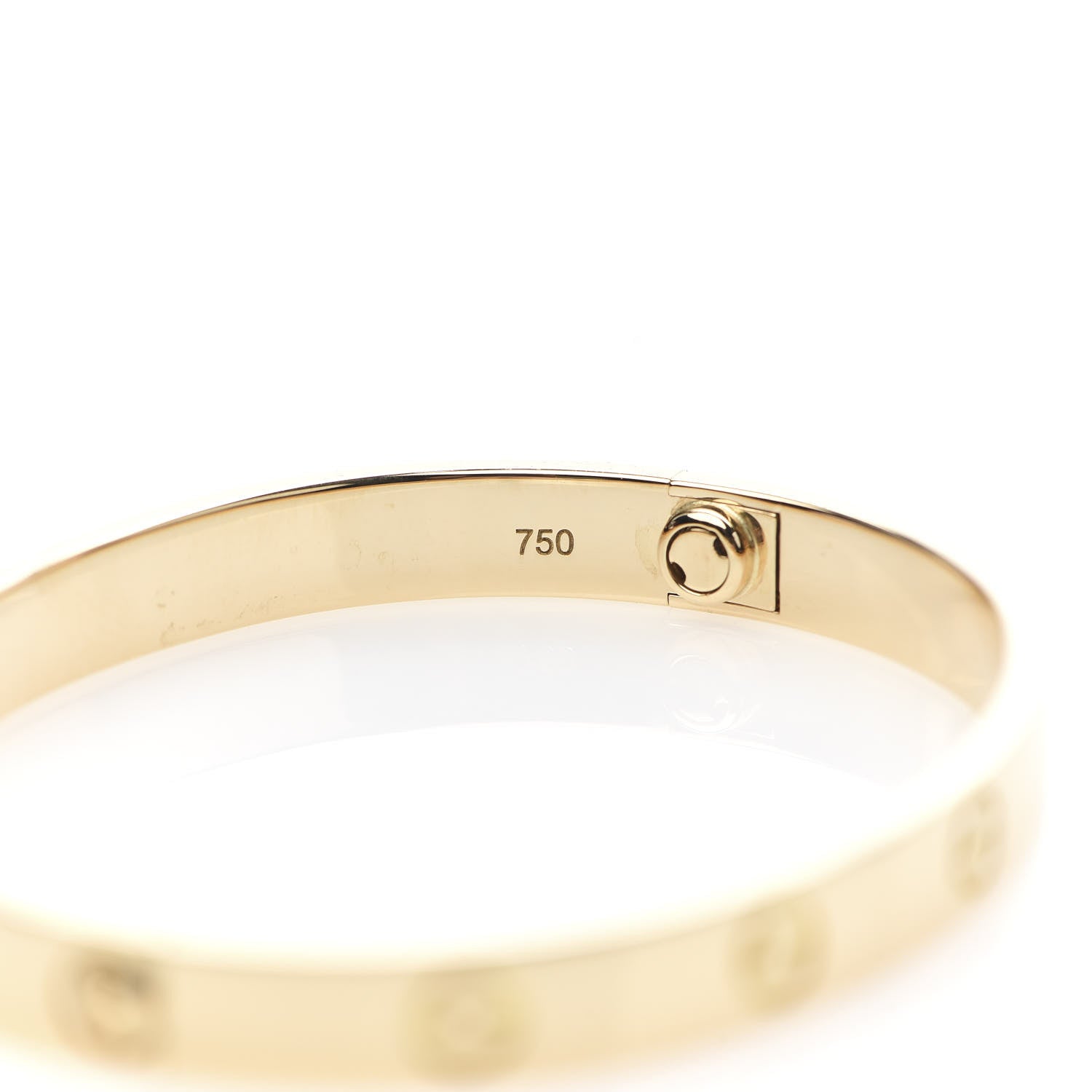 Cartier 18K Yellow Gold LOVE Bracelet 16 6 of 8