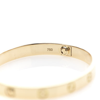 Cartier 18K Yellow Gold LOVE Bracelet 16 6 of 8