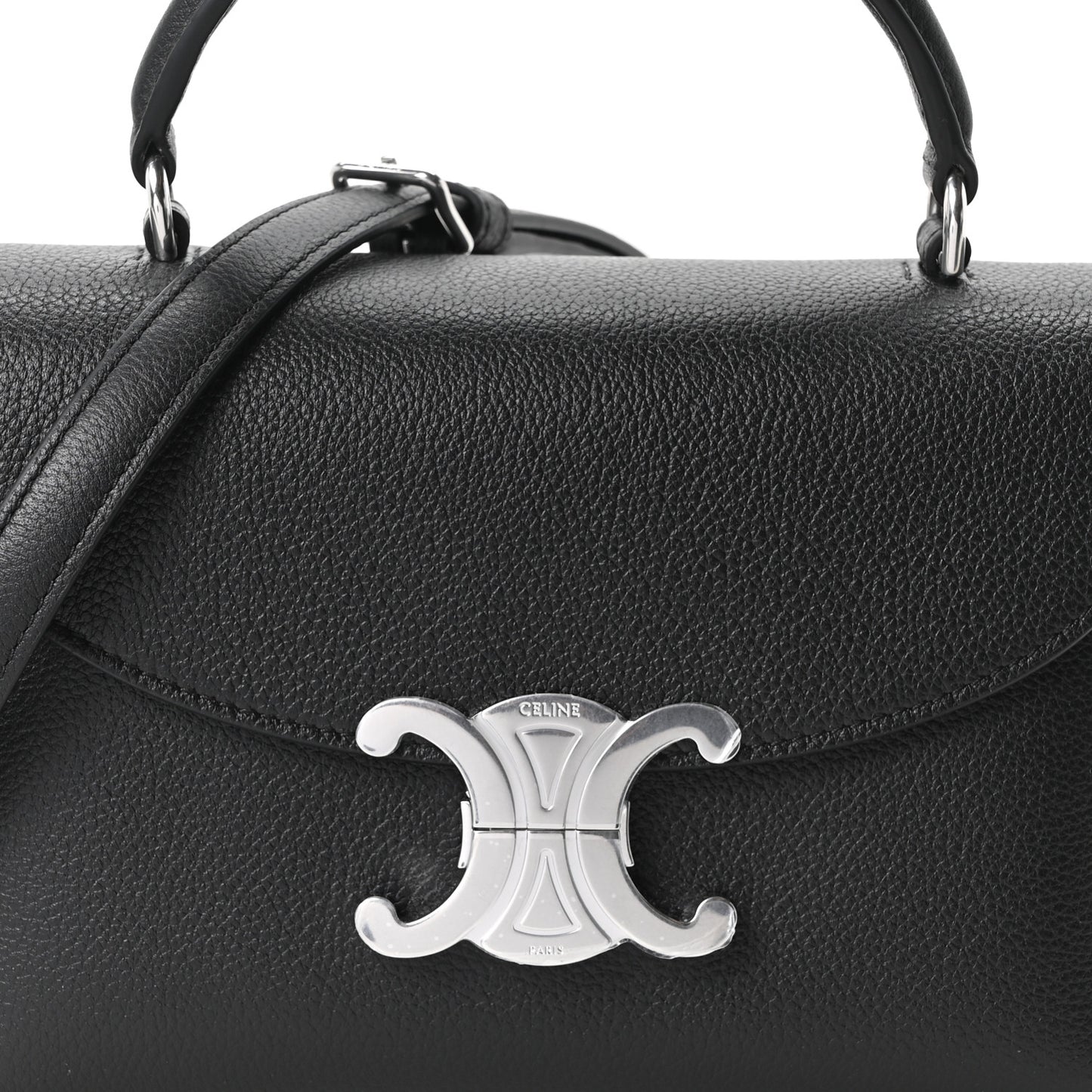 Supple Grained Calfskin Teen Nino Black