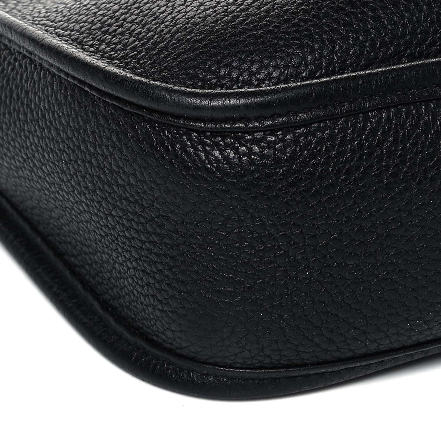 Hermes Taurillon Clemence Evelyne PM Black 8 of 9