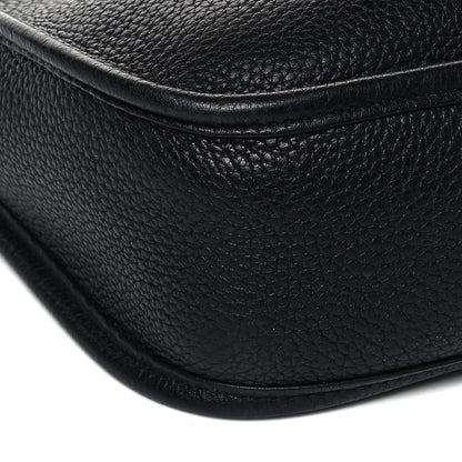 Hermes Taurillon Clemence Evelyne PM Black 8 of 9