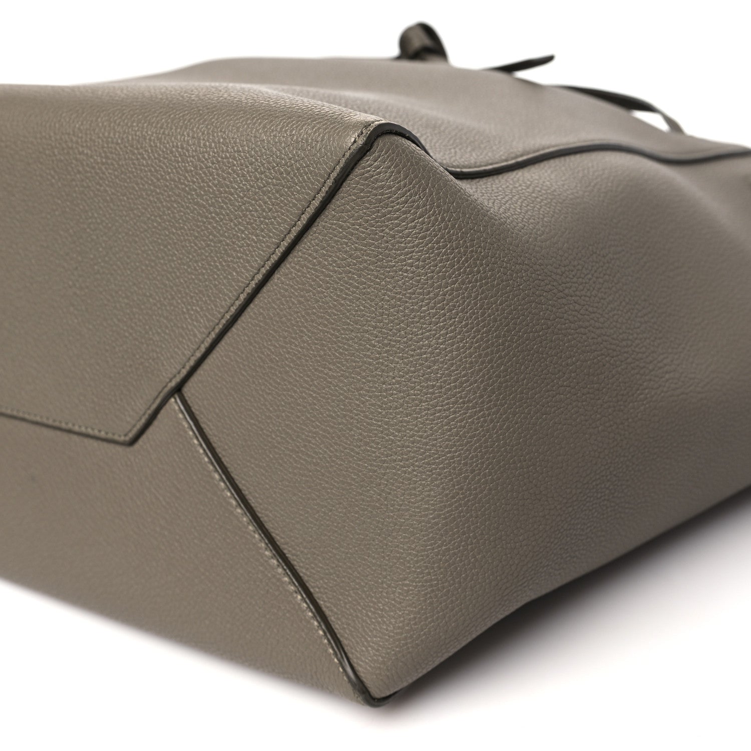 Celine Soft Grained Calfskin Small Belt Cabas Phantom Taupe 10 of 10