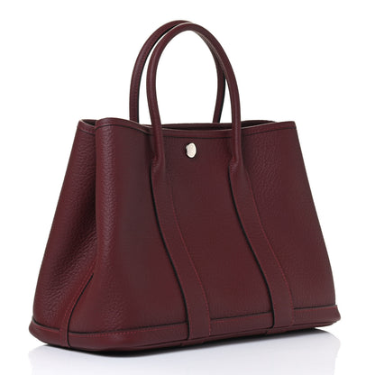 Hermes Vache Country Garden Party 30 TPM Rouge H 2 of 4