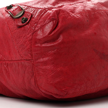 Balenciaga Agneau Classic Hardware Day Hobo Rubisse 9 of 17