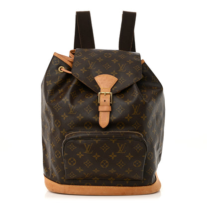 Louis Vuitton Monogram Montsouris MM Backpack 1 of 17