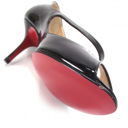 Christian Louboutin Patent Mary Jane Peep Toes 36.5 7 of 7