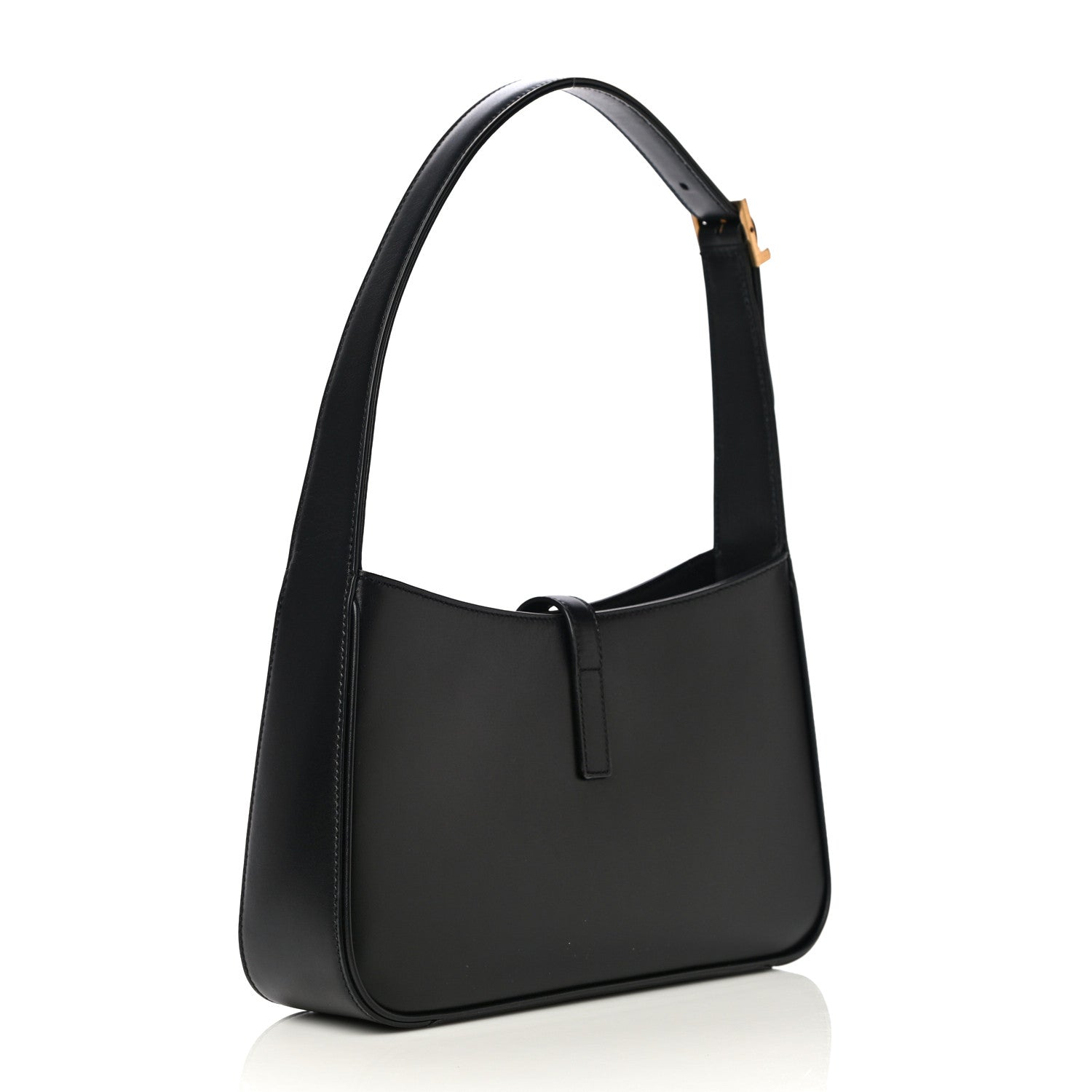 Saint Laurent Smooth Calfskin Le 5 A 7 Hobo Black 3 of 15