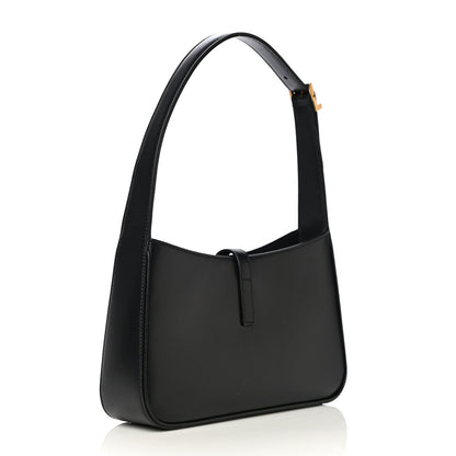 Saint Laurent Smooth Calfskin Le 5 A 7 Hobo Black 3 of 15