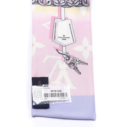 Louis Vuitton Silk Monogram Escale Confidential Bandeau Pink 3 of 3