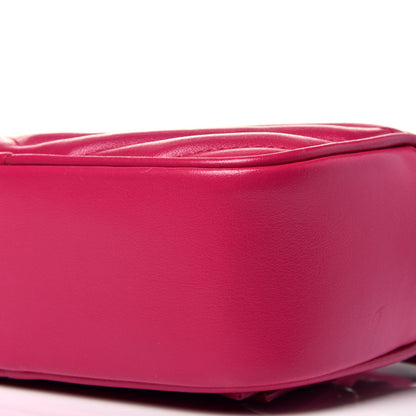 Saint Laurent Calfskin Matelasse Monogram Lou Belt Bag Bright Pink 9 of 9