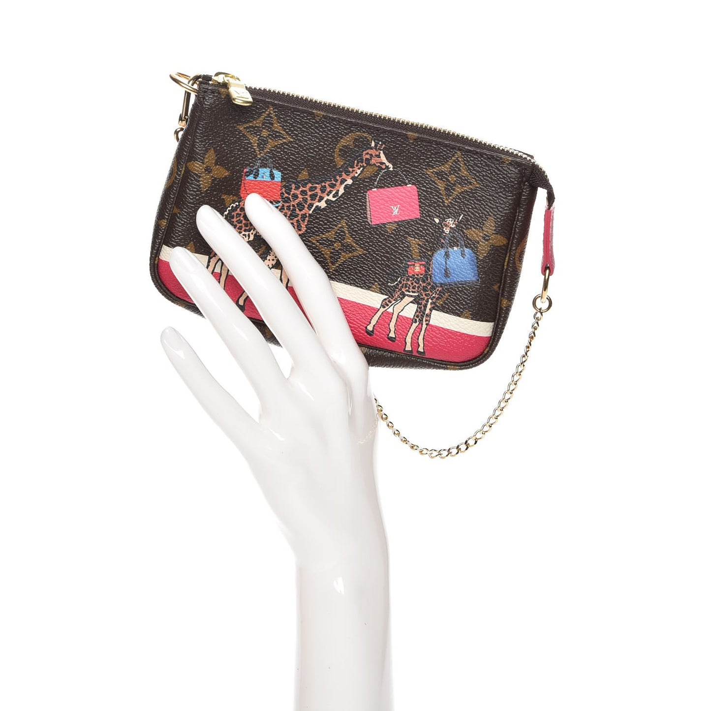 Monogram 2017 Christmas Animation Mini Pochette Accessories