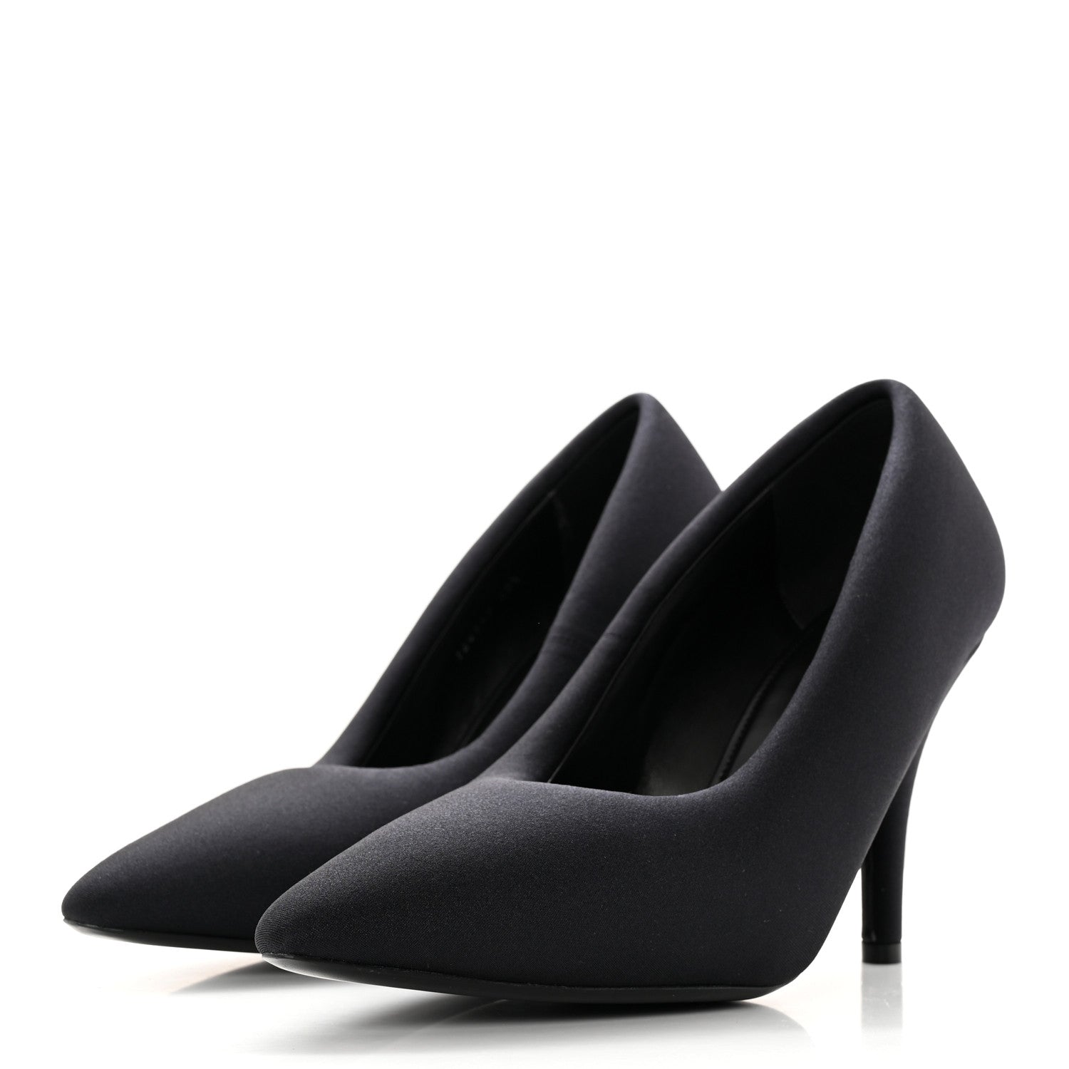 Balenciaga Spandex XL Pointed Toe 110mm Pumps 40.5 Black 3 of 14