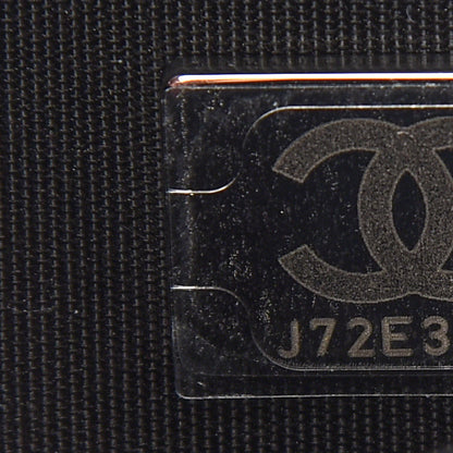 Chanel Caviar Quilted Boy Wallet On Chain WOC Black 8 of 10