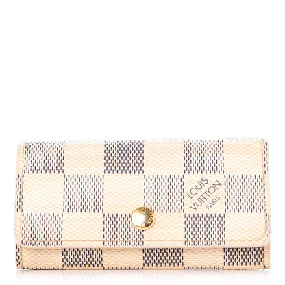 Louis Vuitton Damier Azur Multicles 4 Key Holder 1 of 9