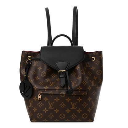 Louis Vuitton Monogram Montsouris PM Black 1 of 9