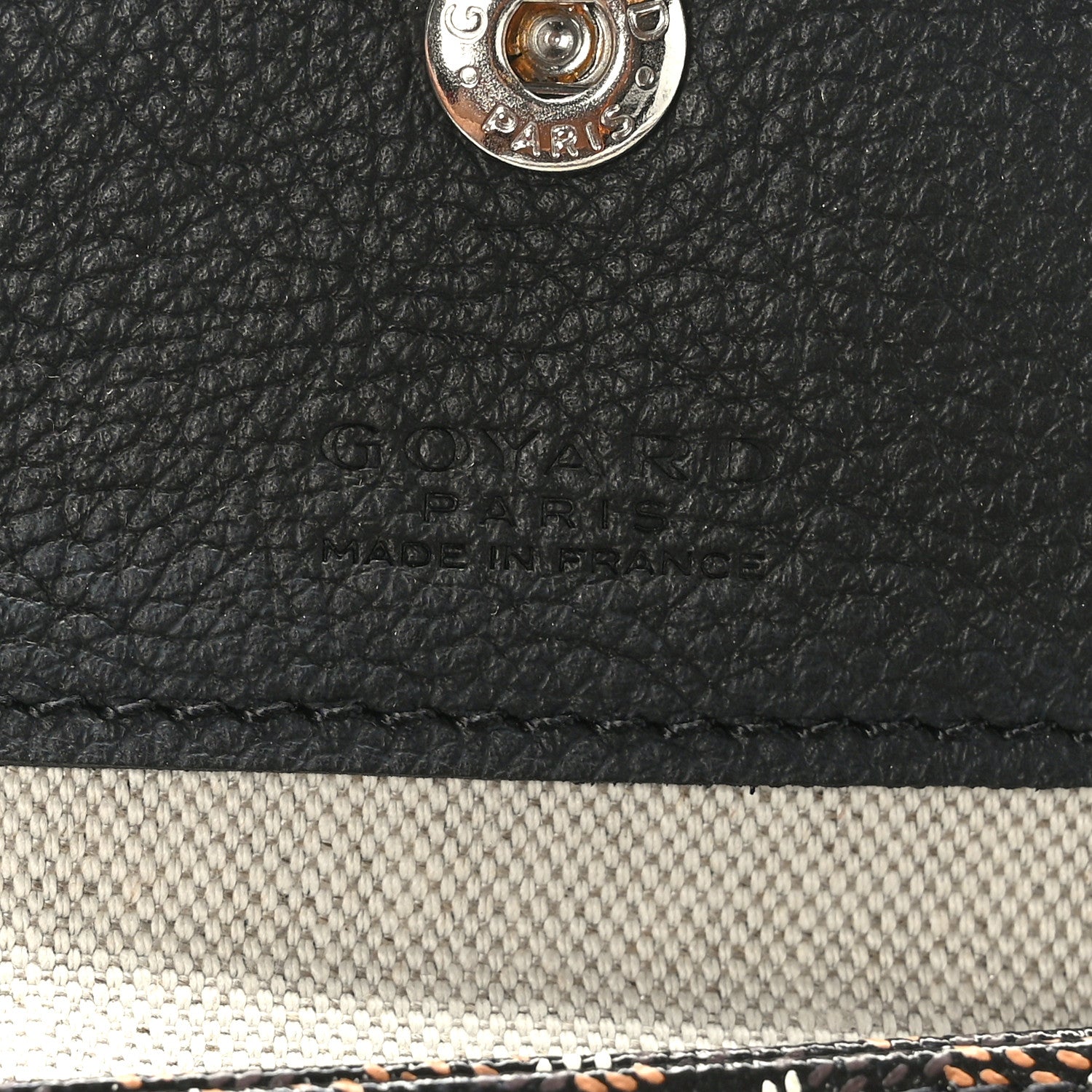 Goyard Goyardine Saint Louis PM Black 7 of 10