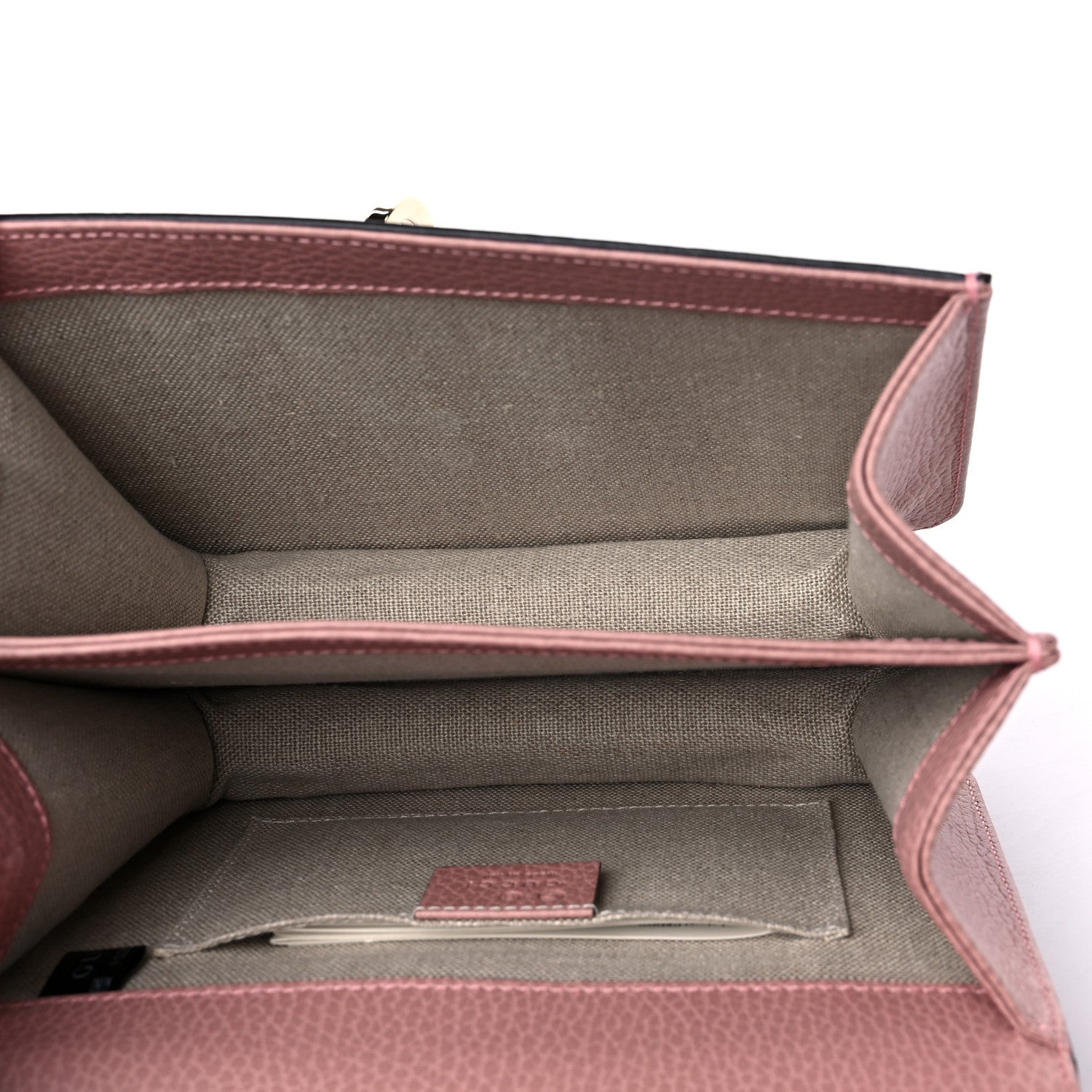 Gucci Dollar Calfskin Small Interlocking G Shoulder Bag Soft Pink 5 of 11