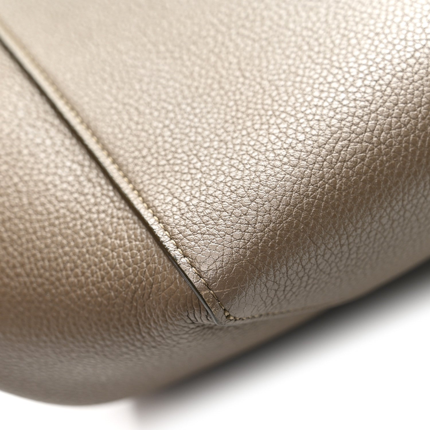 Celine Soft Grained Calfskin Small Belt Cabas Phantom Taupe 13 of 13