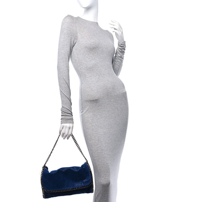 Stella McCartney Shaggy Deer Falabella Crossbody Clutch Blue 2 of 10