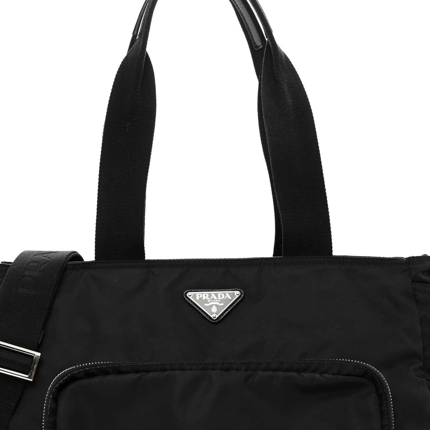Prada Tessuto Nylon Vela Diaper Bag Black 5 of 10