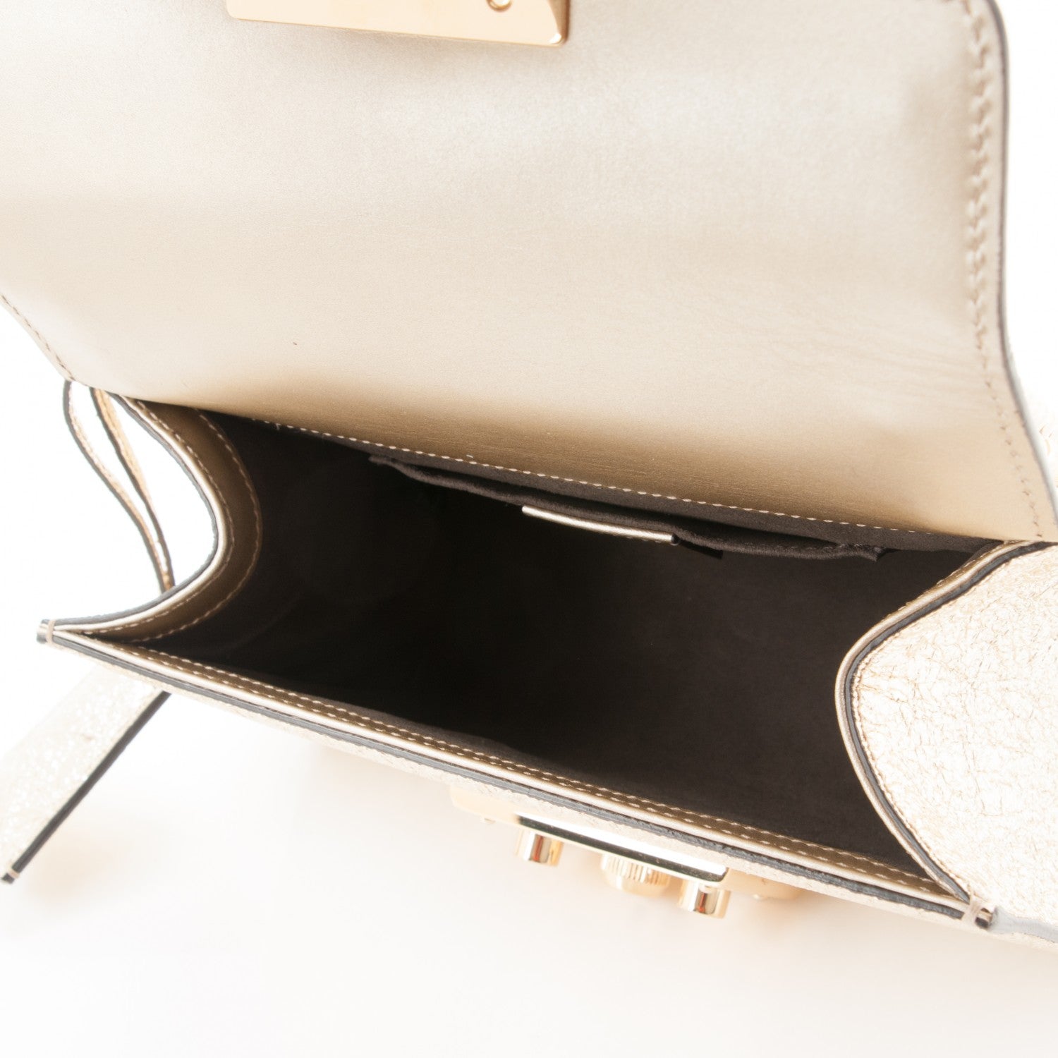 Gucci Galassia Small Padlock Shoulder Bag Platino 5 of 7