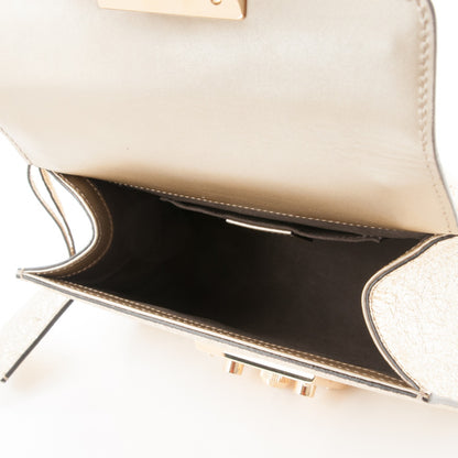 Gucci Galassia Small Padlock Shoulder Bag Platino 5 of 7
