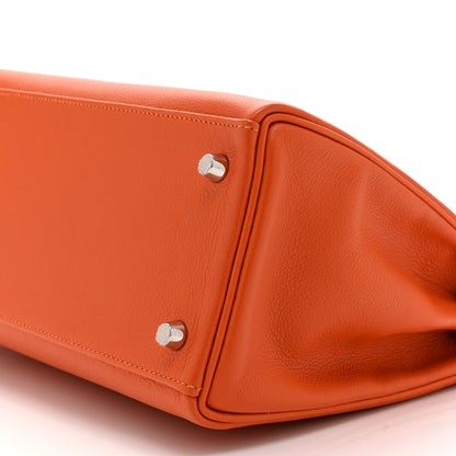 Hermes Evercolor Kelly Retourne 28 Capucine 10 of 10