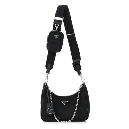 Prada Nylon Re-Edition 2005 Shoulder Bag Black 1 of 11
